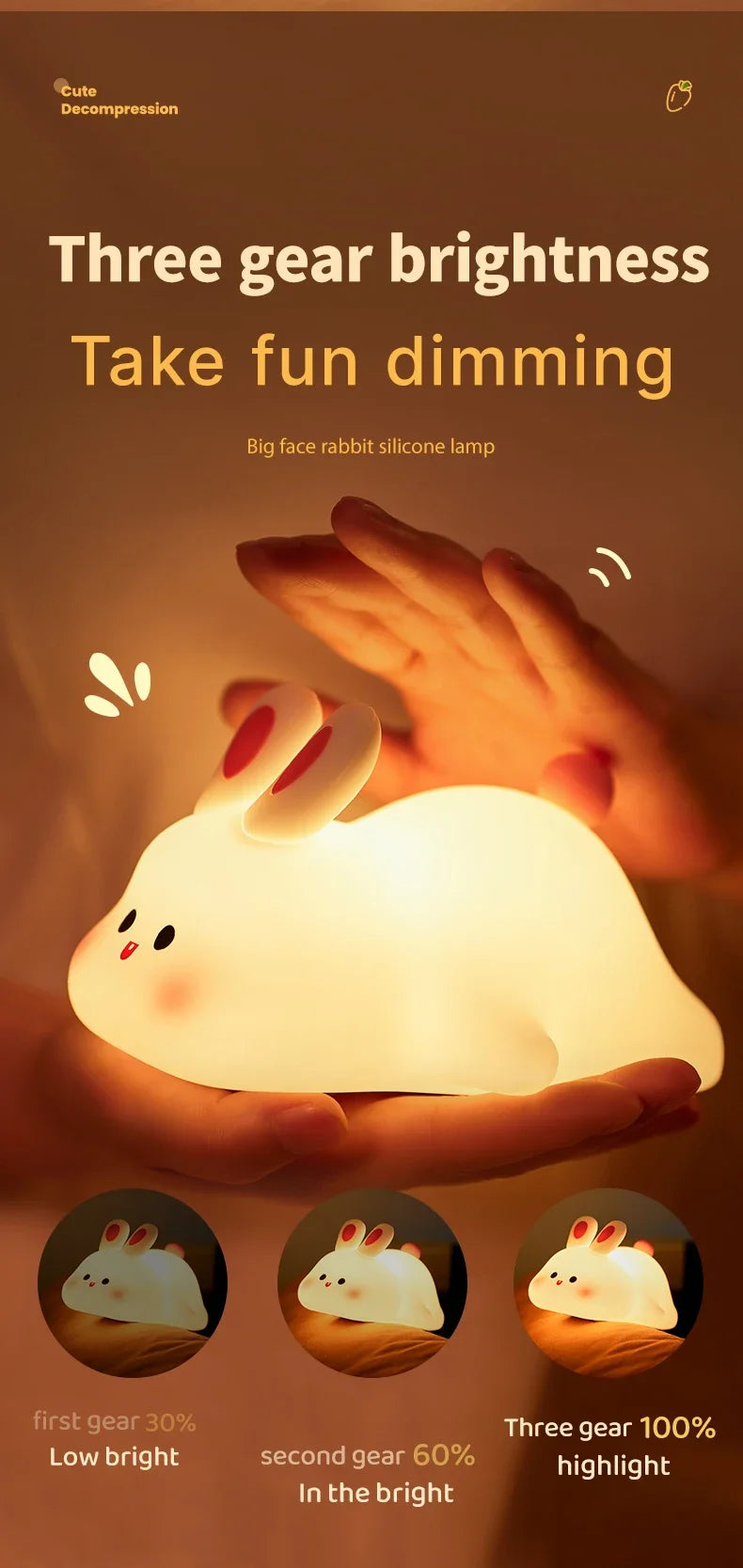 Platwo™ Stress Relief Panda Lamp