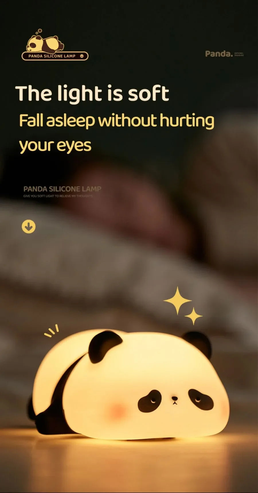 Platwo™ Stress Relief Panda Lamp