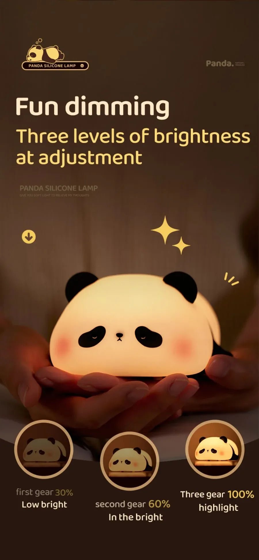 Platwo™ Stress Relief Panda Lamp